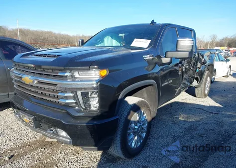 2022 Chevrolet Silverado 2500Hd 4Wd Standard Bed High Country из США, поврежденный, VIN 1GC4YREY7NF303679